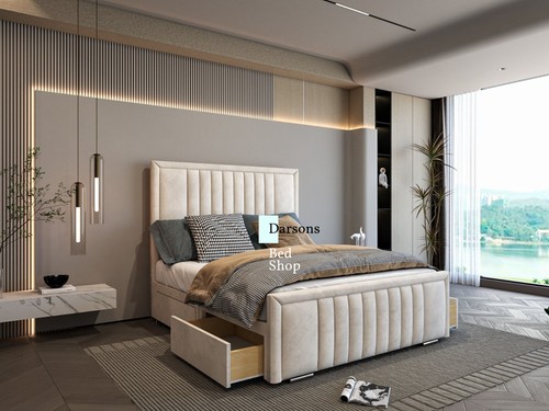 Divan storage bed with - storage, 2/4