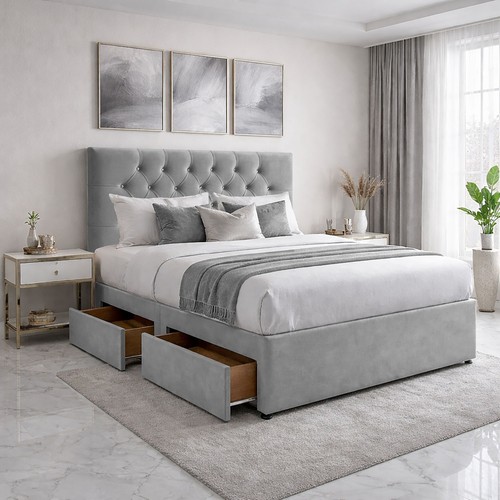 Divan bed with drawers 20 - 2, 20"