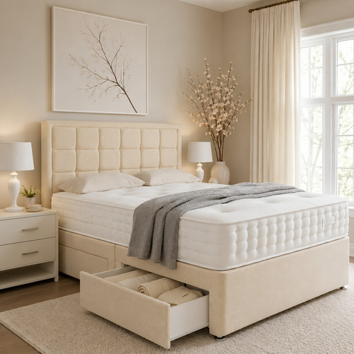 Reinforced divan bed - bed, |