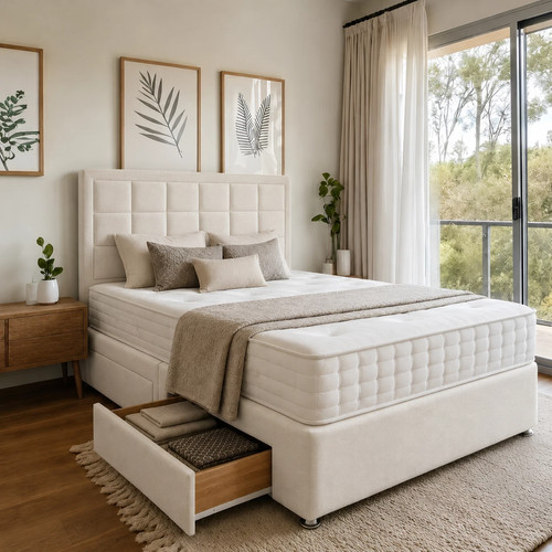 Plush divan bed - plush,