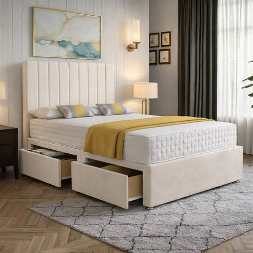 Reinforced divan bed set - set, with
