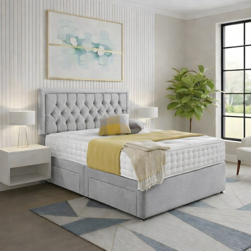 Luxury divan bed - bed, with