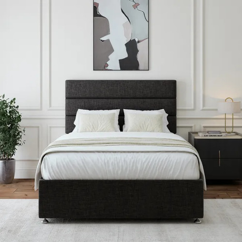 Divan bed set with - divan, storage