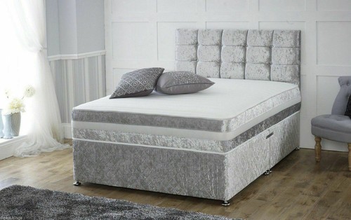 Crushed velvet drawers - velvet, storage