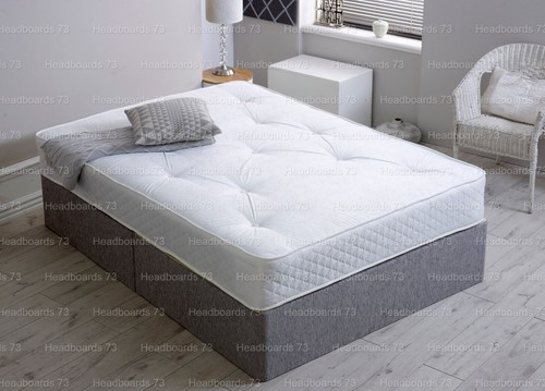 Chenille divan bed base - chenille,