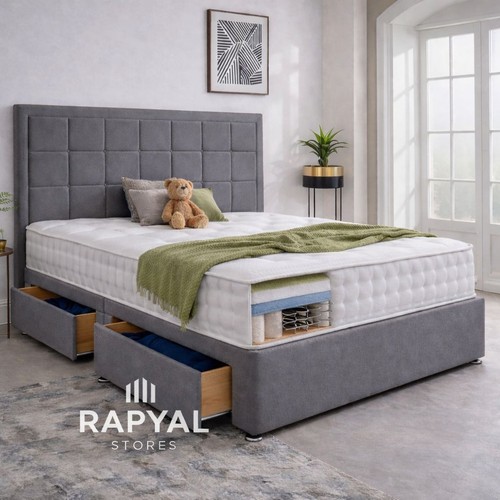 Reinforced divan bed - reinforced,