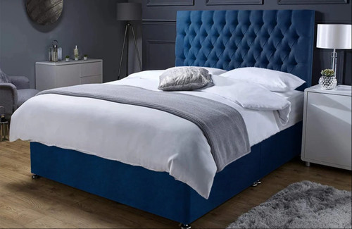 Divan bed set with - bed, mattress