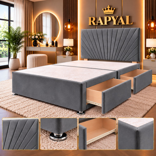 Divan bed base with - divan,