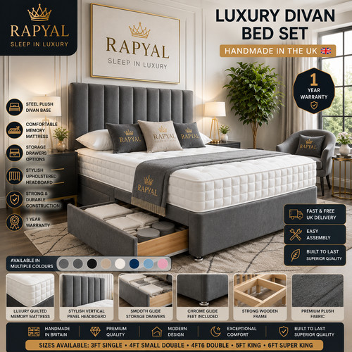 Luxury divan bed - divan, with
