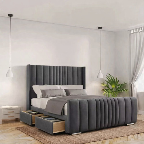 Divan bed with mattress - ,