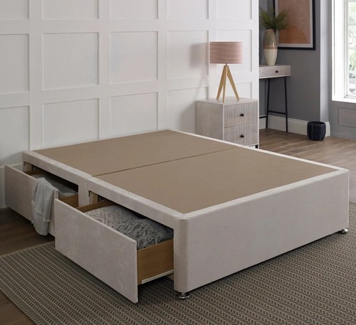Divan bed base - bed, plush