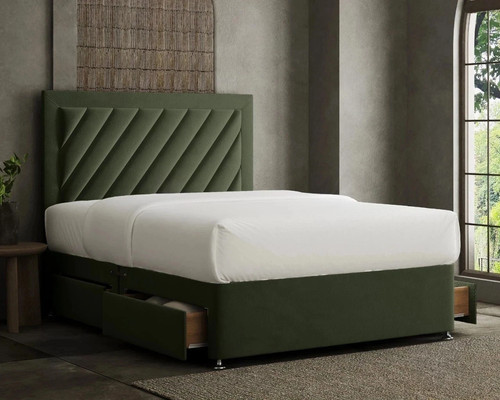 Plush divan bed set - plush,