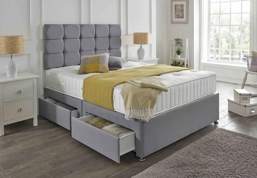Divan bed with drawers - with, &