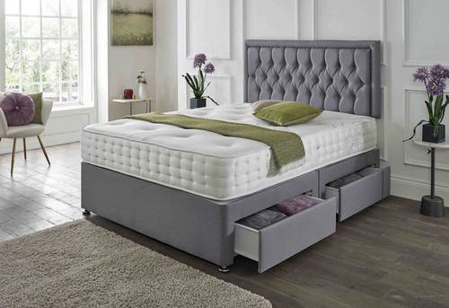 New chesterfield divan - new,