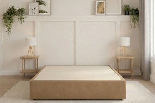 Luxury divan storage bed base - bed,