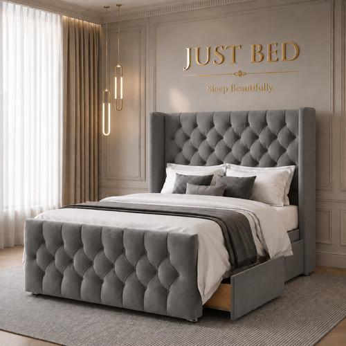 Luxury divan bed set - luxury, with