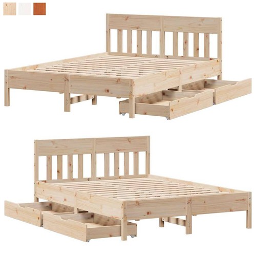 Bed frame with drawer - bed,