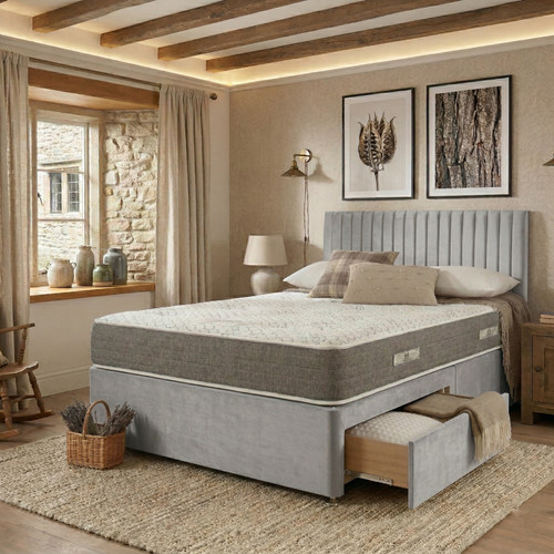 Drawers divan bed set - set, with